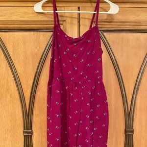 Women's floral printed sun dress